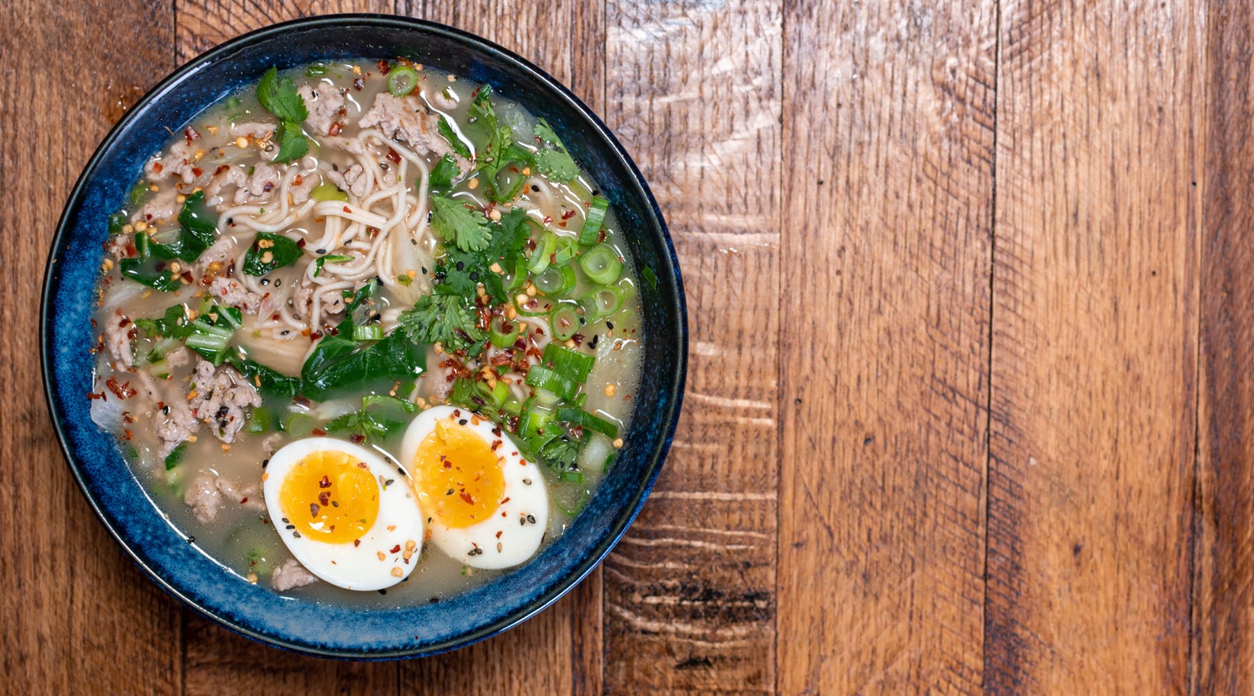 Ginger Pork Ramen – Mike's Mighty Good
