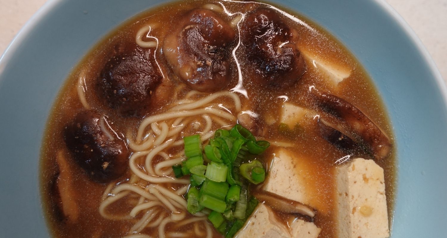 Vegan Shiitake Mushroom Ramen Bowl – Mike's Mighty Good