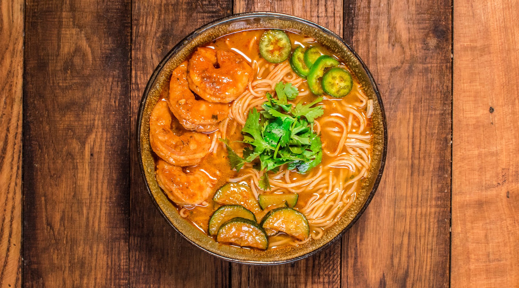 Red Curry Shrimp Ramen – Mike's Mighty Good