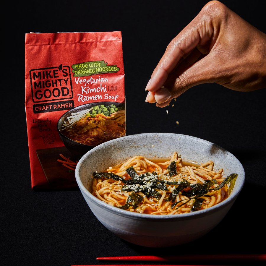 Vegetarian Kimchi Ramen Pillow Pack