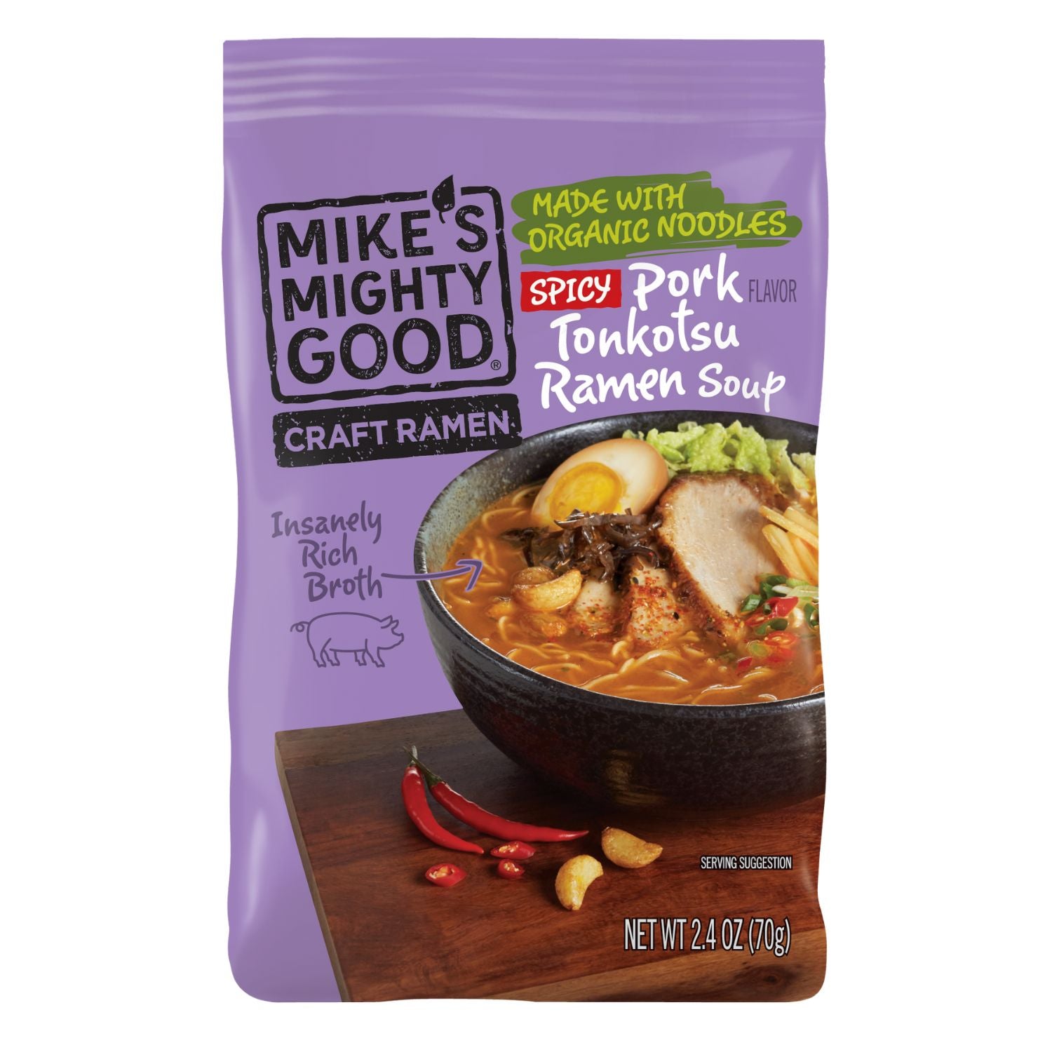 Spicy Pork Tonkotsu Ramen Pack