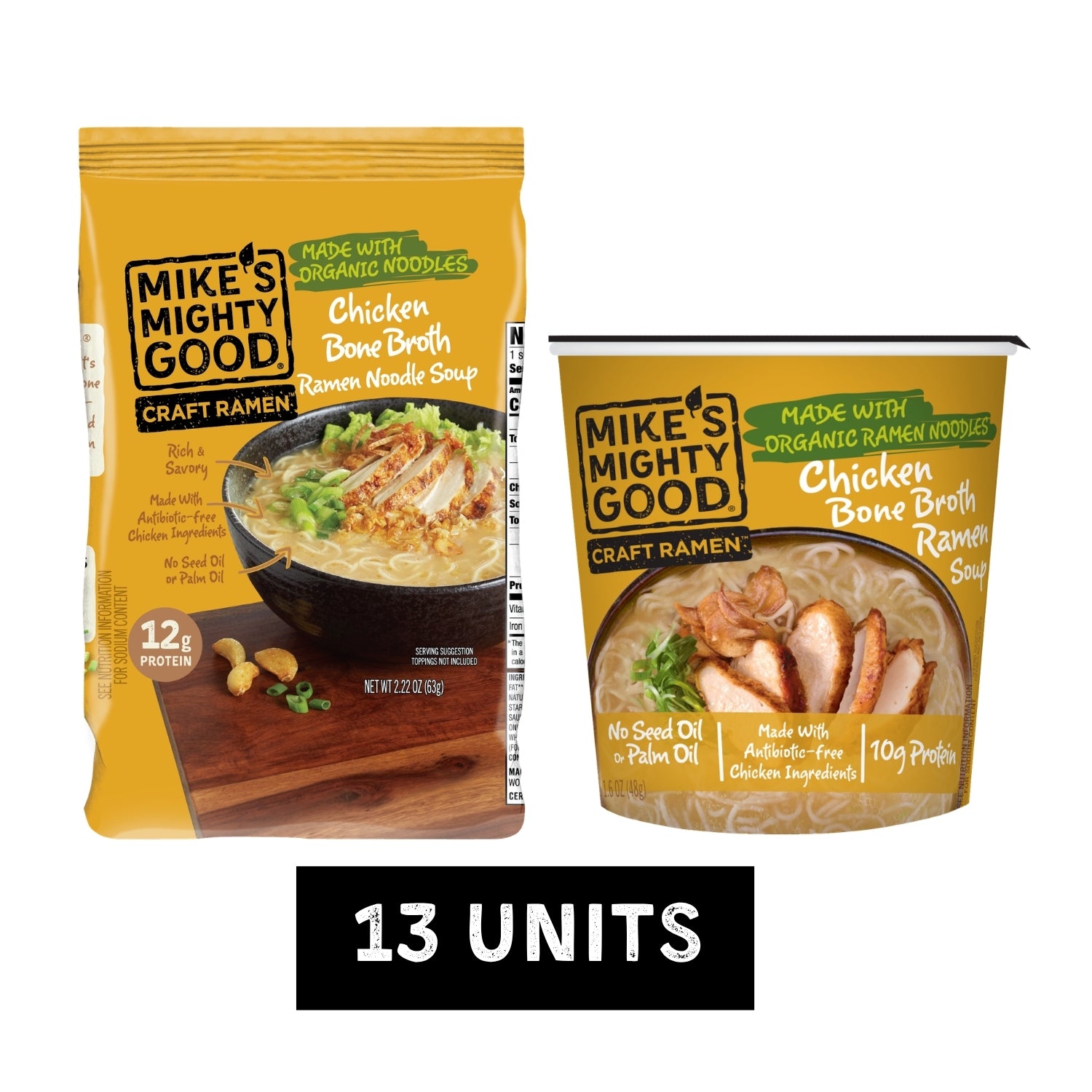 Ultimate Chicken Ramen Bone Broth Sampler – Mike's Mighty Good