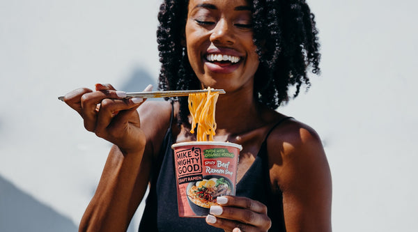 Organic Ramen Noodles by Mike's Mighty Good