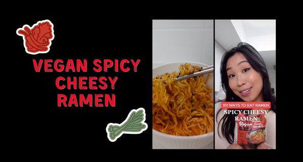 Vegan Spicy Cheesy Ramen