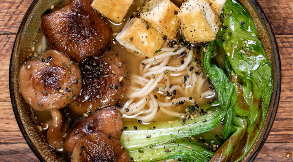 Delicious Vegan Miso Ramen Noodles | Mike's Mighty Good