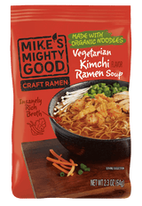 Craft Ramen Pillow Packs Soups & Broths Mike's Mighty Good Pillow Packs Vegetarian Kimchi 7 Pack ($3.33 per unit)