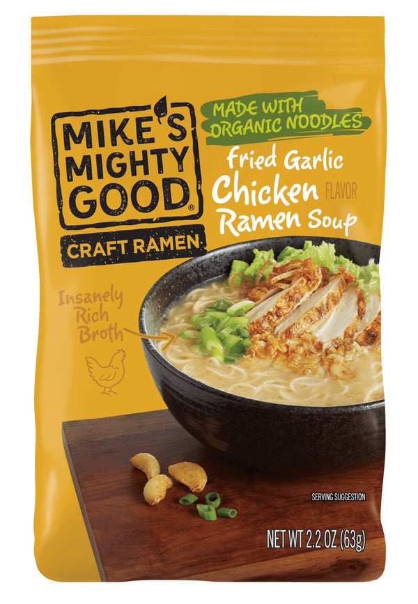 Delicious chicken ramen from Mike's Mighty Good