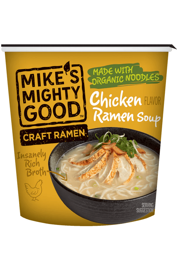 Craft Ramen Soups & Broths Mike's Mighty Good Cups Chicken 6 Pack ($3.33 per unit)