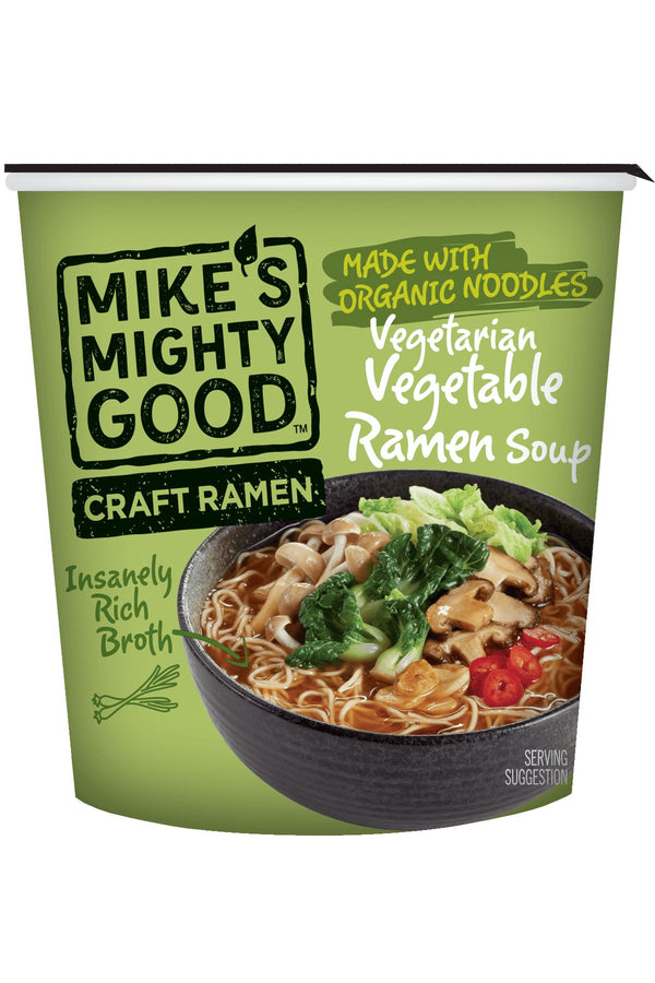 Vegan Vegetable Ramen Soup Cup - Mike's Mighty Good