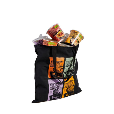 Graphic Pillow Pack Tote Shopping Totes Mike's Mighty Good   