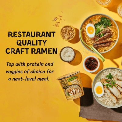 Chicken Bone Broth Flavor Ramen Noodle Soup Cup Cup Mike's Mighty Good