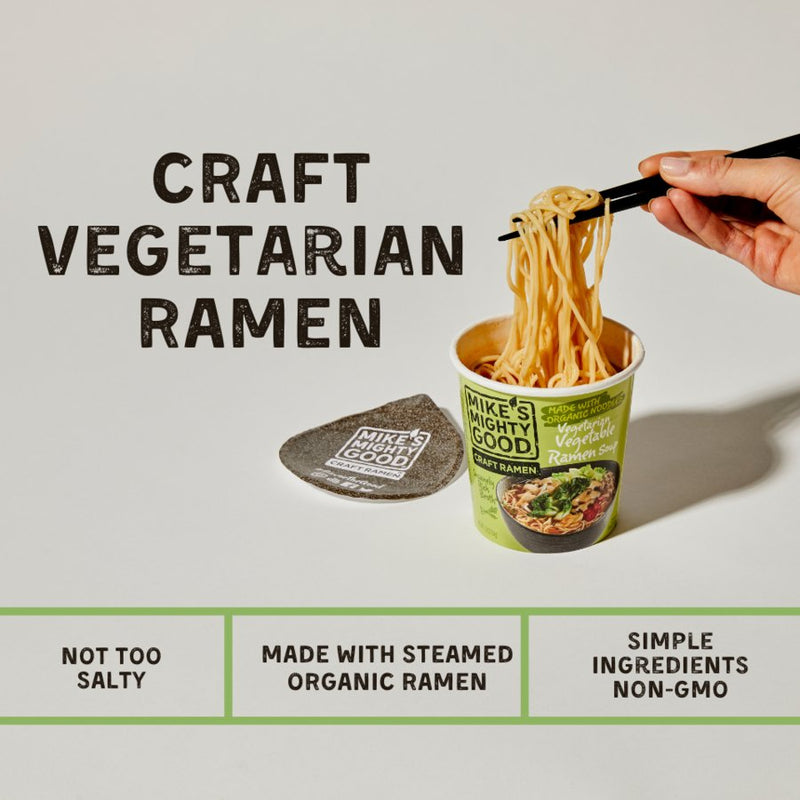 Satisfy Your Cravings with Vegetarian Ramen | Mike's Mighty Good