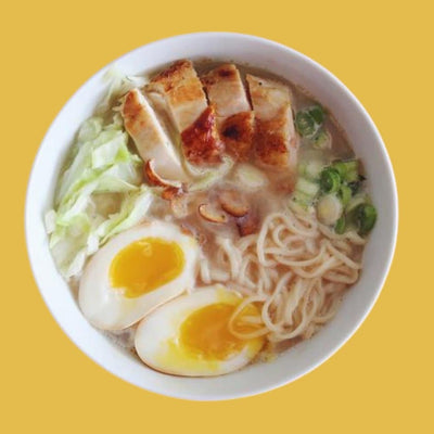 Chicken + Pork Ramen Cup Sampler Cup Mike's Mighty Good   
