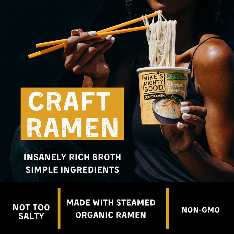 Delicious Ramen Noodle Cup Sampler by Mike's Mighty Good