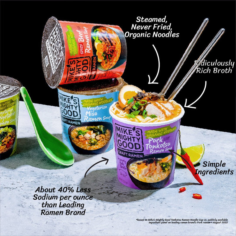 Pork Tonkotsu Ramen Noodle Soup Cup - attribes