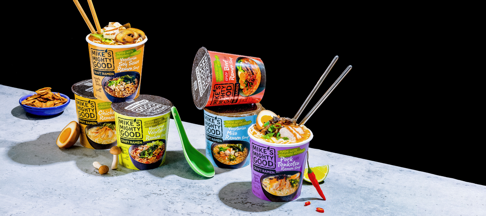 Mike's Mighty Good Craft Ramen Bowls