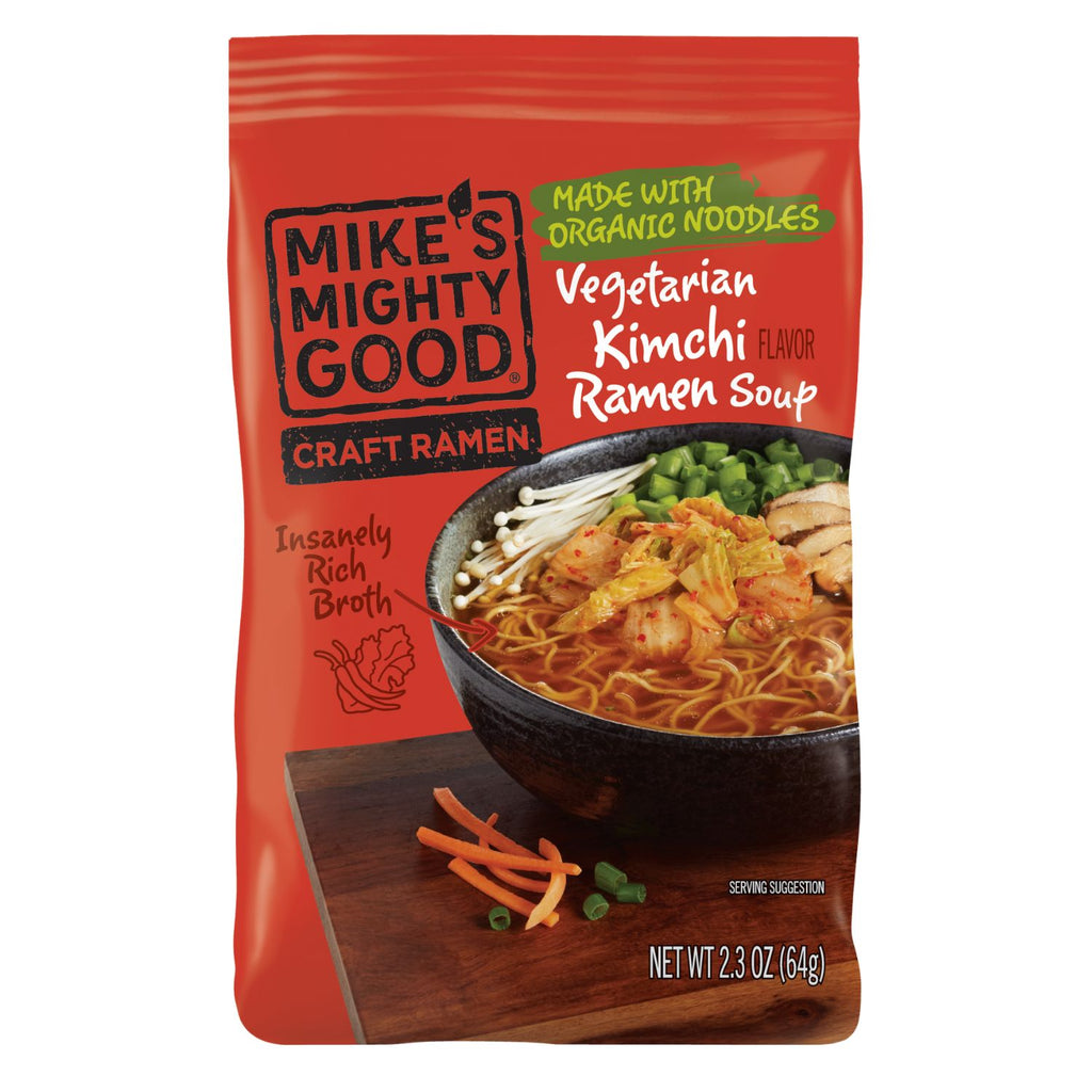 Vegetarian Kimchi + Miso Ramen Sampler – Mike's Mighty Good