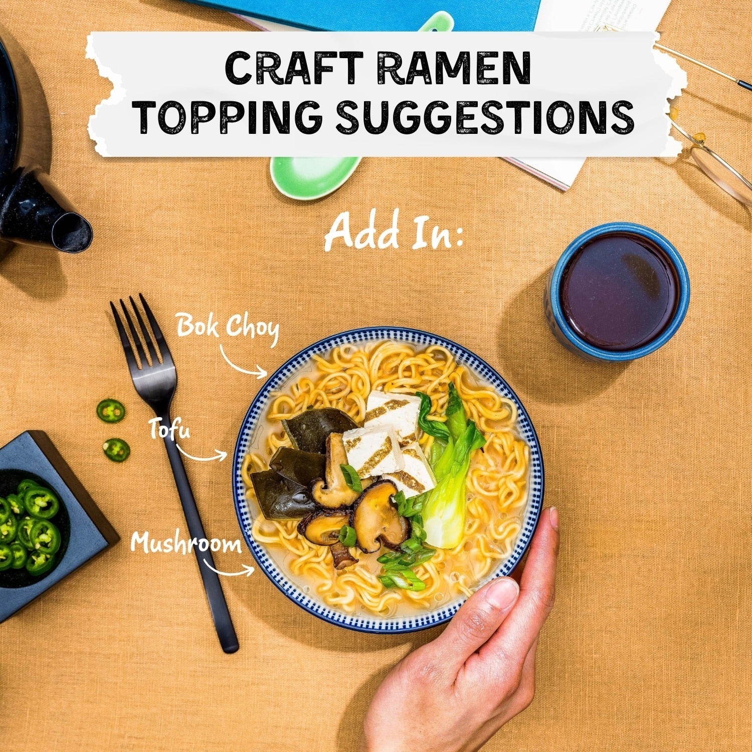 Vegetarian Miso Ramen Noodle Cup – Mike's Mighty Good