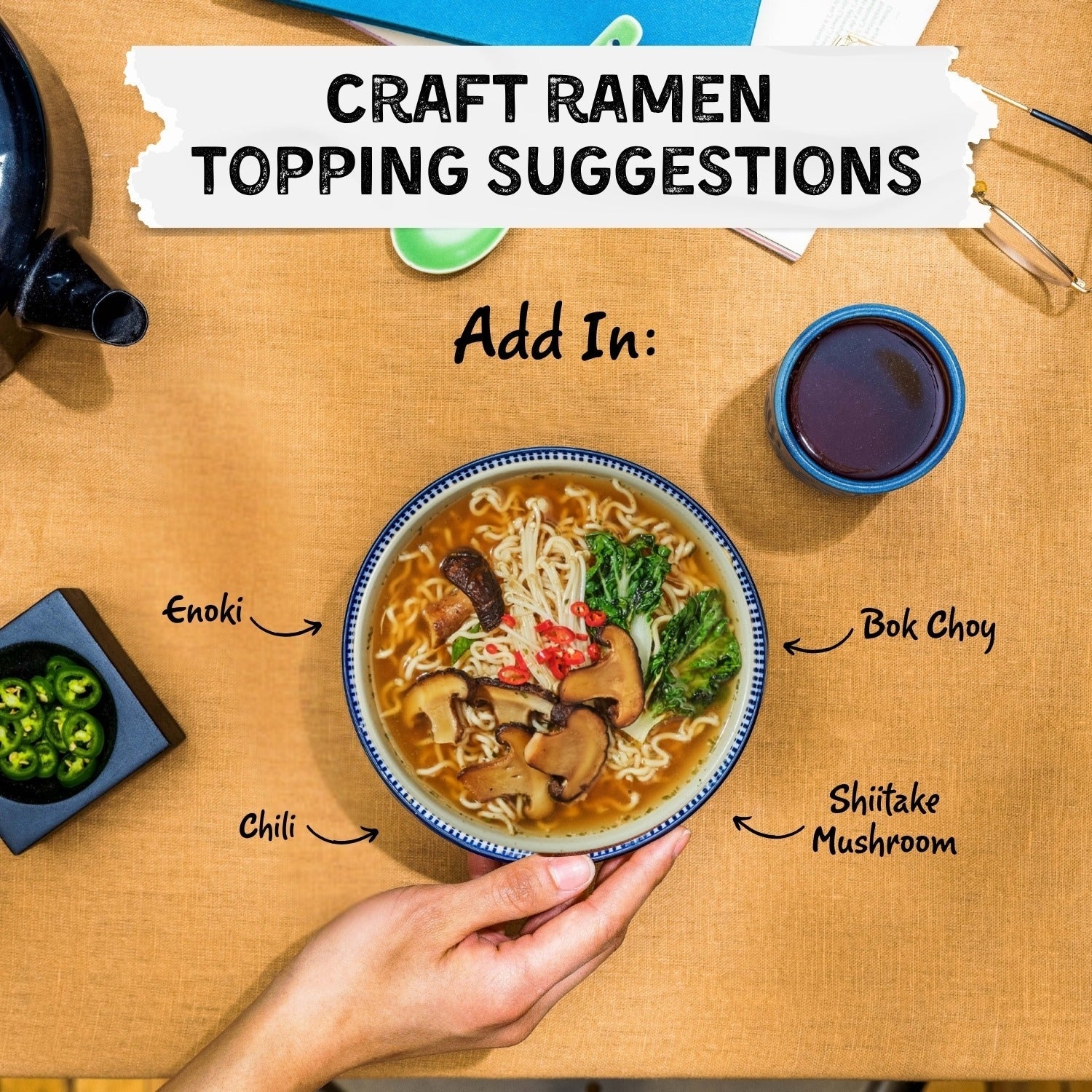 Vegetarian Vegetable Flavored Ramen Soup Cup – Mike's Mighty Good