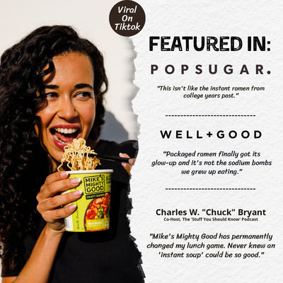 Vegetarian Vegetable Ramen Cup – Mike's Mighty Good