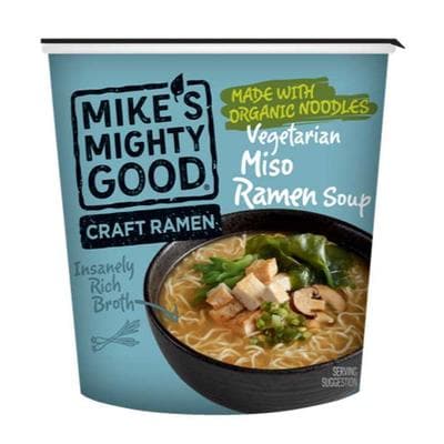 Vegetarian Ramen with a Flavorful Twist | Mike's Mighty Good