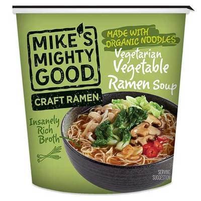 Delicious Vegetarian Ramen & Miso Cup Combo | Mike's Mighty Good